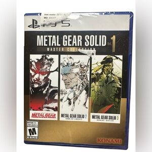 NEW Metal Gear Solid Master Collection Vol. 1 for PS5 - Blue